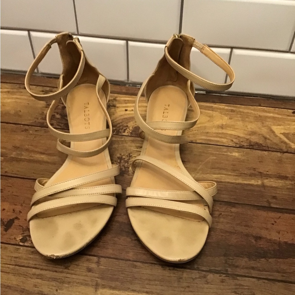 Talbots sandals, 9.5, worn some